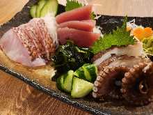 Assorted sashimi, 3 kinds