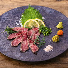 Seared Wagyu Sashimi