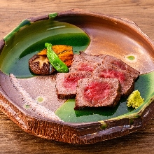 Charcoal-grilled Wagyu Beef