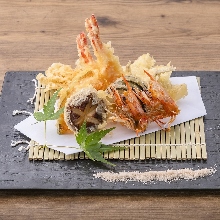 assorted tempura