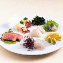 Assorted sashimi, 5 kinds