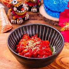 Chanja (Korean spicy marinated cod innards)