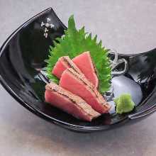 Straw-seared