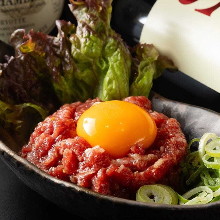 Wagyu beef steak tartare