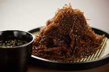 Mozuku seaweed