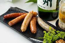 Assorted sausage
