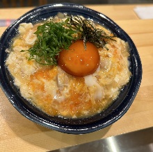 "Oyako" chicken and egg rice bowl