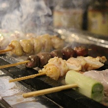 Assorted grilled skewers, 3 kinds