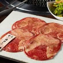 Wagyu salted tongue (with choregi salad)