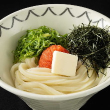 Mentaiko bata- udon