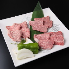 Oita Wagyu beef/Aka beef tasting comparison set For 2-3 people