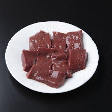 Beef liver (yakiniku)