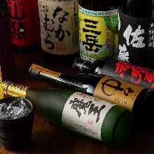 All-you-can-drink single items. Rare sake and draft beer are available for a luxurious two-hour all-you-can-drink period.