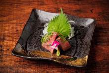 Grilled Saikyo miso Wagyu beef
