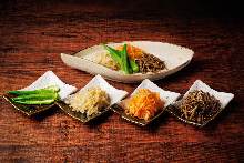 Assorted namul