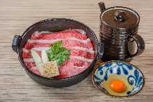 Beef sukiyaki