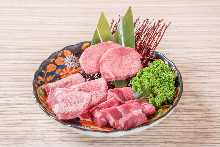 Assorted beef tongue, 3 kinds