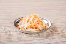 Vinegar namul (seasoned vegetables or wild greens)