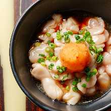 Milt with ponzu Milt with ponzu