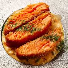 Salmon cutlet