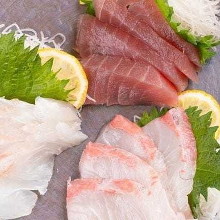 Assorted sashimi, 3 kinds