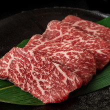 A5 Wagyu beef Kamenoko (lower beef thigh)