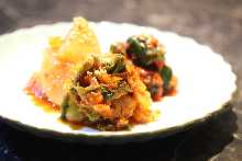 Assorted kimchi