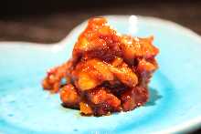 Chanja (Korean spicy marinated cod innards)