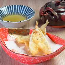 Smelt-whiting tempura