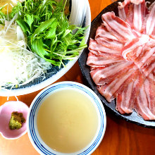 Berkshire pork shabu-shabu