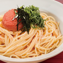 Spaghetti with mentaiko