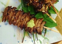 Grilled eel liver