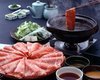 Domestic beef shabushabu or sukiyaki