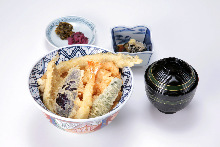 Tempura rice bowl