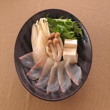 Seafood shabu-shabu