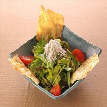 Whitebait salad