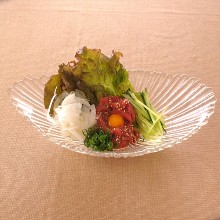 Horse meat tartare