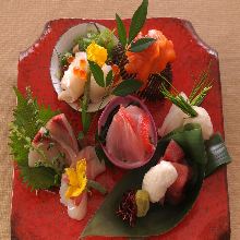Assorted sashimi, 7 kinds