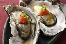 Unsalted grilled oyster