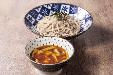 Curry buckwheat noodles