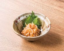 Shark cartilage with pickled plum