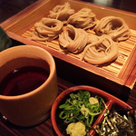 Chilled buckwheat noodles without broth