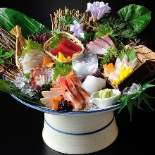 Assorted sashimi, 10 kinds