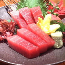 Bluefin tuna sashimi