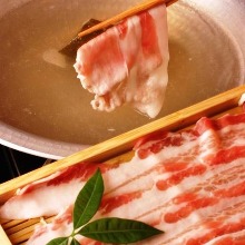 Pork shabu-shabu