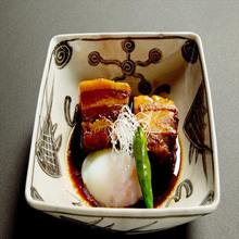 Simmered pork belly