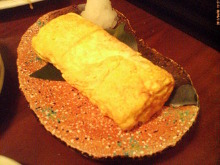 Japanese-style rolled omelet