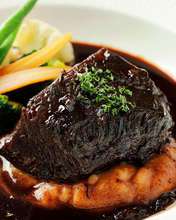 Simmered beef cheek