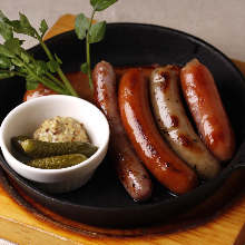 Assorted sausage