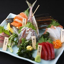 Assorted sashimi, 5 kinds